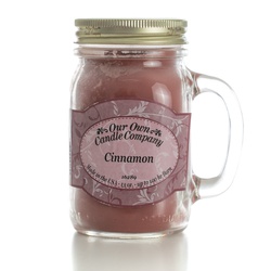 Our Own Candle Company SIC1-CN Scented Candle, Cinnamon Fragrance, 100 hr