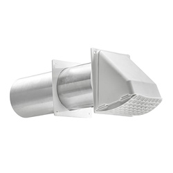 Lambro 222WS Preferred Hood Vent, Plastic Hood, White Hood