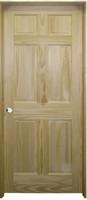 6-Panel Pine Prehung Door 28 in Right Hand
