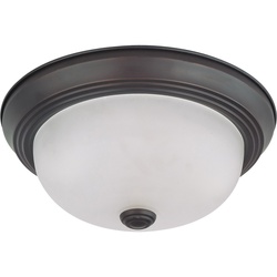 Nuvo Lighting 60-6010 Flush-Mount Ceiling Light Fixture, 60 W, 2-Lamp,