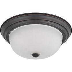 Nuvo Lighting 60-6011 Flush-Mount Ceiling Light Fixture, 60 W, 2-Lamp,