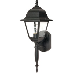 Nuvo Lighting Briton Series 60-3455 Wall Lantern, 60 W, Incandescent Lamp,
