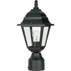Nuvo Lighting Briton Series 60-3456 Post Lantern, 60 W, Incandescent Lamp,