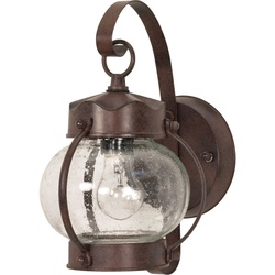 Nuvo Lighting 60-3458 Onion Wall Lantern, 60 W, Incandescent Lamp, Old