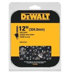 DeWALT DWO1DT612 Replacement Chain, Low Kick Back, Low Vibration Chain, 12