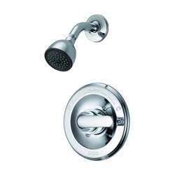 Peerless 132900 Shower Faucet 2 gpm 2-5/8 in Showerhead Brass Chrome