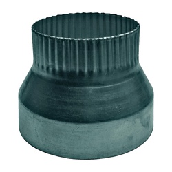 Lambro 251 Vent Reducer, 4 to 3 in Connection, Aluminum