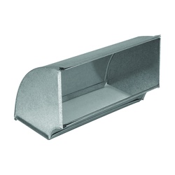 Imperial GV0060-C Flat Shortway Elbow, 30 ga Gauge, Steel