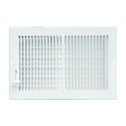 Imperial RG0289 Multi-Shutter Register, 5-1/4 in L, 11-1/4 in W, Steel,