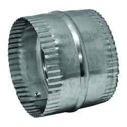 Lambro 244 Duct Connector, 4 in Union, Aluminum