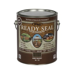 Ready Seal 125 Stain and Sealer, Dark Walnut, 1 gal, Can