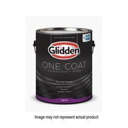 Glidden ONE COAT GLOIN10MB/01 Paint and Primer, Flat, Midtone Base, 1 gal