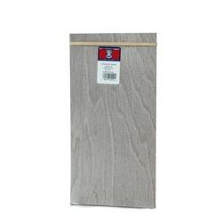 MIDWEST PRODUCTS 5120 Craft Plywood, 12 in L, 6 in W, 1/64 in Thick, Birch