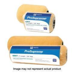 PPG ProSupreme PPGX0064 Roller Cover, 1/2 in Thick Nap, 9 in L, Knit Fabric