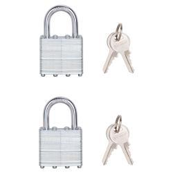 ProSource HD00012-D-3L Padlock Set, Steel
