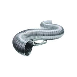 Lambro 3120UL Semi-Rigid Transition Duct Kit, 4 in, 8 ft L, Aluminum