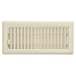 Imperial RG2005 Louvered Floor Register, 5-1/4 in L, 12 in W, Steel