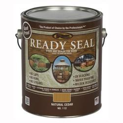 Ready Seal 112 Stain and Sealer, Natural Cedar, 1 gal, Can