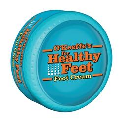 O KEEFFE S Healthy Feet K0320005 Foot Cream, Paste, White, Mild Stearic Acid
