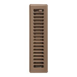 Imperial RG2002 Floor Register, Steel, Brown