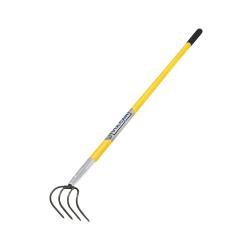 TRUE TEMPER 163118700 Cultivator, 4 -Tine, Wood Handle