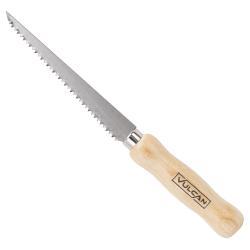 Vulcan 311003L Drywall Utility Saw with Handle, Contoured Handle, Wood