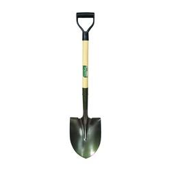 TRUE TEMPER 163119600 Digging Shovel, 8-1/2 in W Blade, Steel Blade, Ashwood
