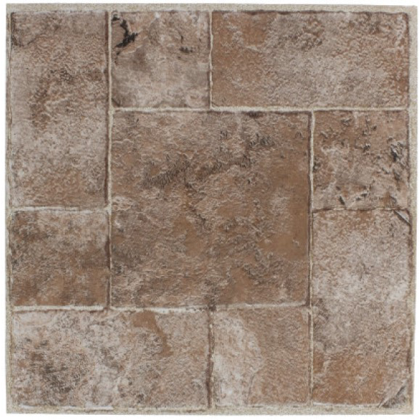 Self Adhesive Vinyl Floor Tile-Earth Wash