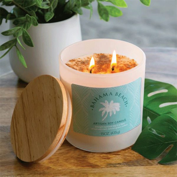 15oz. Artisan Candle - Bahama Beach