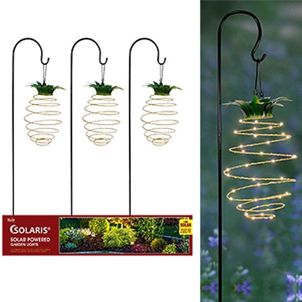 Solar Pineapple Light Lantern / Garden Stake