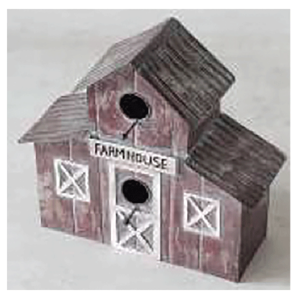 Farmhouse Birdhouse Decor