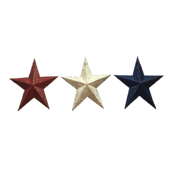20 in Metal Stars-Assorted Colors