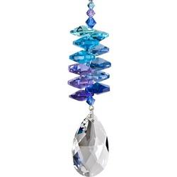 Woodstock Chimes CCMA Crystal Moonlight Cascade, 10 in L, Almond, Austrian