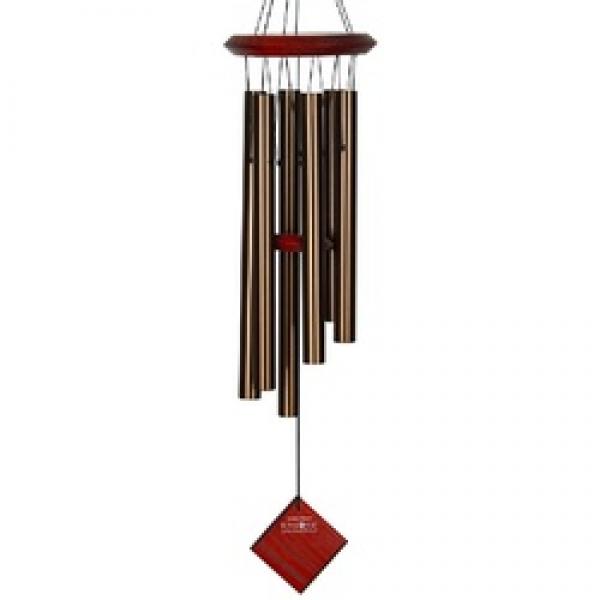 Woodstock Chimes ENCORE DCB27 Pluto Chime, Aluminum/Wood, Bronze