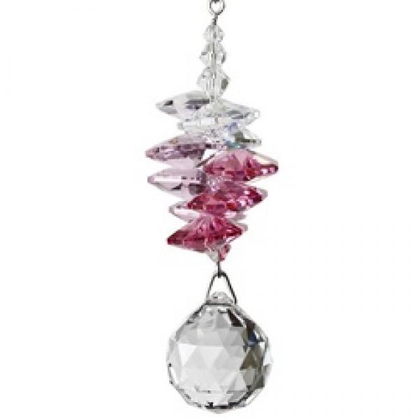 Woodstock Chimes CCSP Crystal Sunrise Cascade, 8-1/2 in L, Austrian