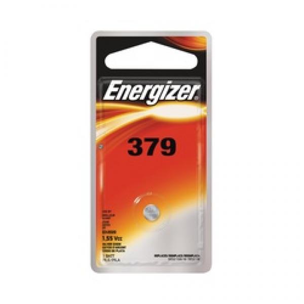 Energizer 379BPZ Coin Cell Battery, 1.5 V Battery, 14 mAh, 379 Battery,
