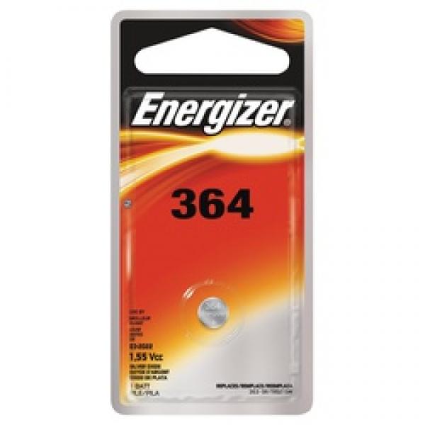 Energizer 364BPZ Button Cell Battery, 1.5 V Battery, 18 mAh, 364 Battery,