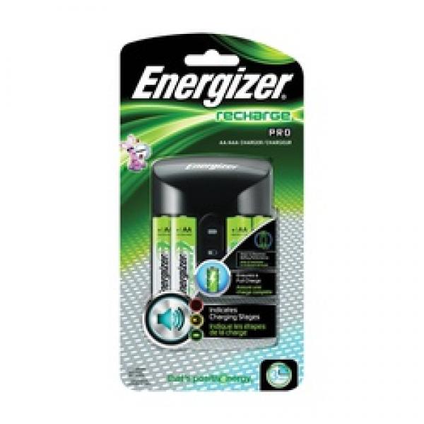 Energizer CHPROWB4 Battery Charger, AA, AAA Battery, Nickel-Metal Hydride
