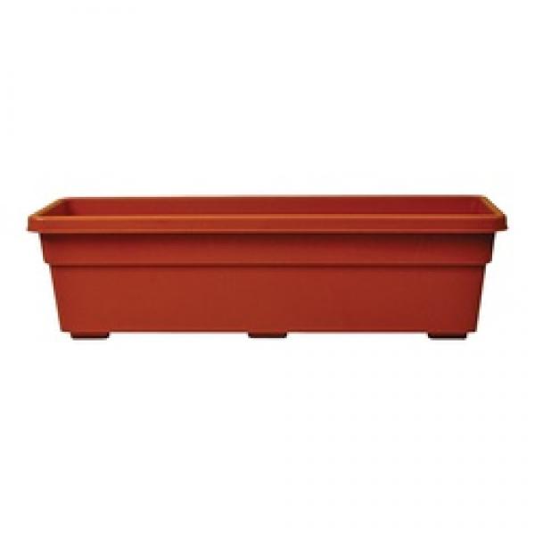 Southern Patio PW2412TC Promotional Window Box Planter, 24 in W, 8-1/16 in