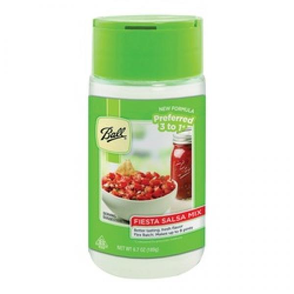 Ball 72105 Fiesta Salsa Mix Tomato Flavor 6.7 oz Bottle