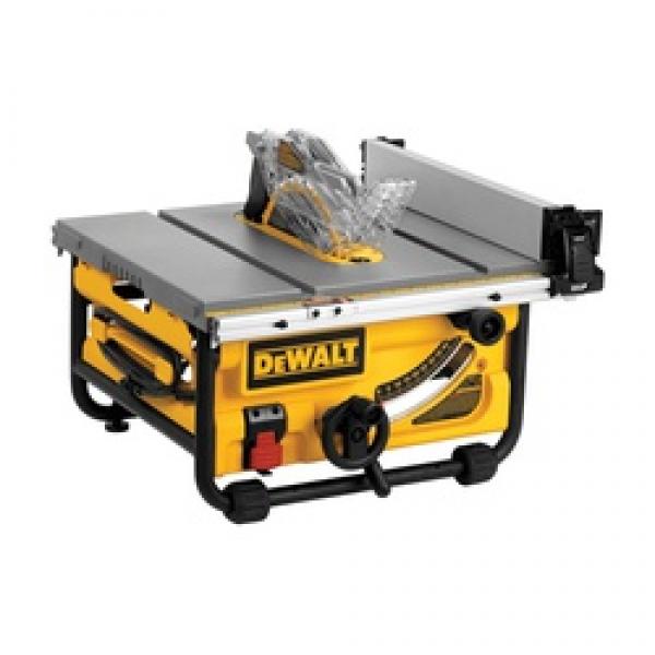 DeWALT DWE7480 Table Saw, 120 VAC, 15 A, 10 in Dia Blade, 5/8 in Arbor, 24