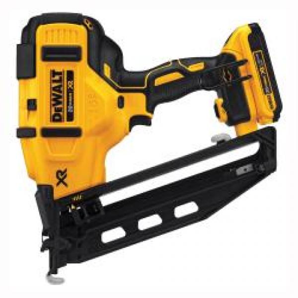 DeWALT DCN660D1 Nailer Kit, Battery Included, 20 V, 2 Ah, 110 Magazine, 20