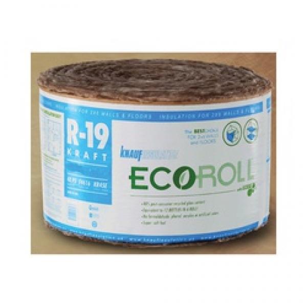 R19 Faced Rolled Insulation 6-in x 23-in 57 SQ