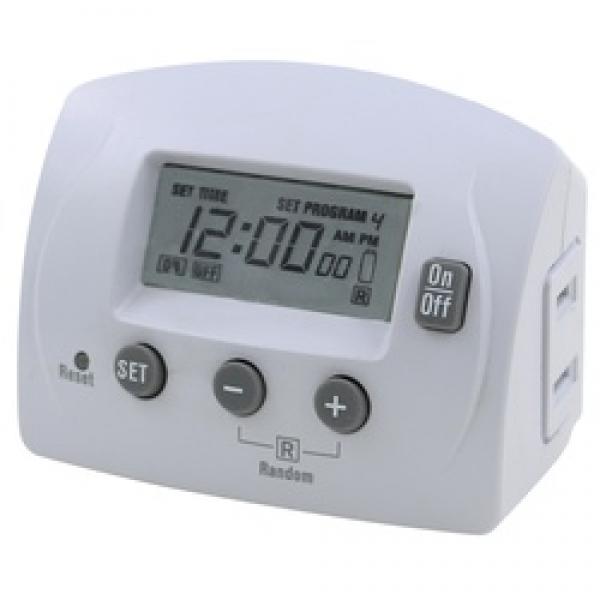 PowerZone TNID7111 Timer, 8 A, 24 hr Time Setting