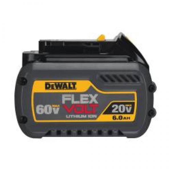 DeWALT DCB606 Rechargeable Battery Pack, 20/60 V Battery, 6 Ah, 1 hr