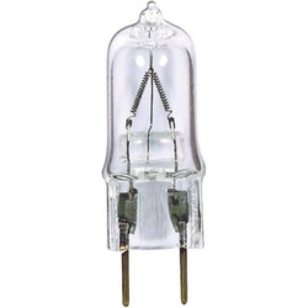Satco S3419 Halogen Bulb, 100 W, GY6.35 Bi-Pin Lamp Base, T4 Lamp, Warm