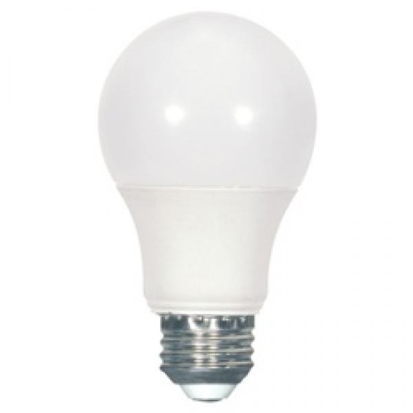 Satco S9112 LED Bulb, General Purpose, A19 Lamp, 40 W Equivalent, E26 Lamp
