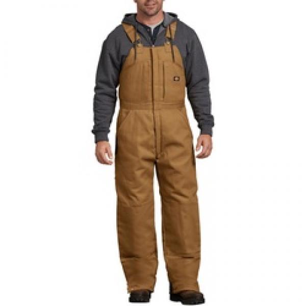Dickies TB839BDXLT Bib Overalls, XL, 42 to 48 in Chest, 34 to 38 in Waist,
