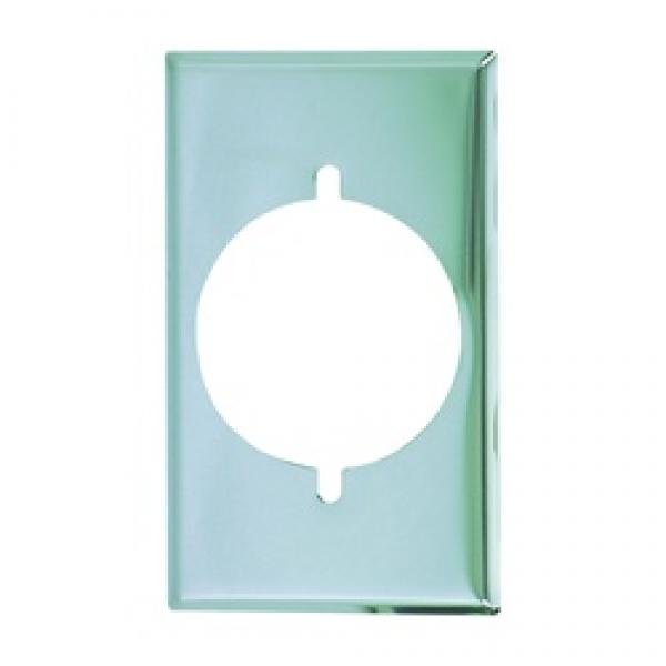 Eaton Wiring Devices 39CH-BOX Power Outlet Wallplate, 4-1/2 in L, 2-3/4 in