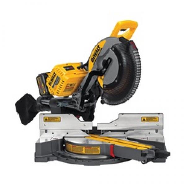 DeWALT FLEXVOLT DHS790AT2 Miter Saw, Battery, 12 in Dia Blade, 2 x 14 in 45